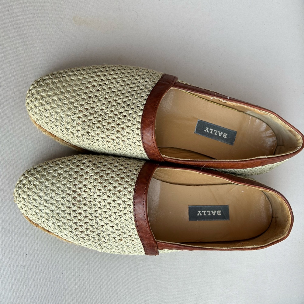 Bally “Caiman” Espadrilles M 8 W 9.5